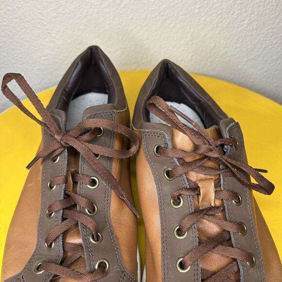 FootJoy FJ Contour Casual Mens 10 M Brown Leather 54222 Spikeless Golf Shoes - Picture 9 of 16